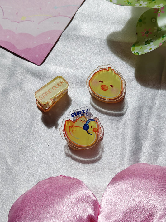 Gaming Duck bag clips