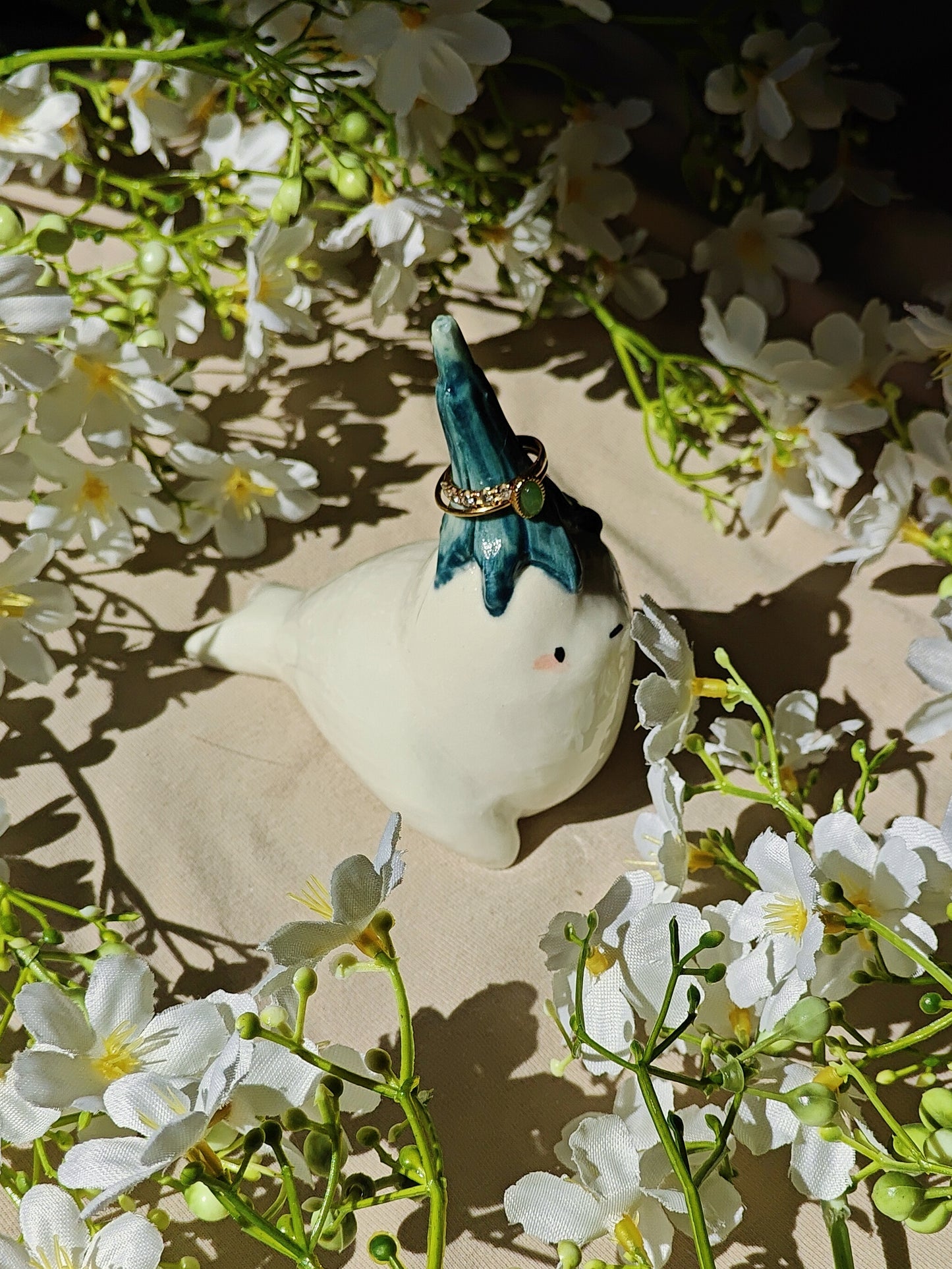 Flower Seal Ceramic Ring Holder