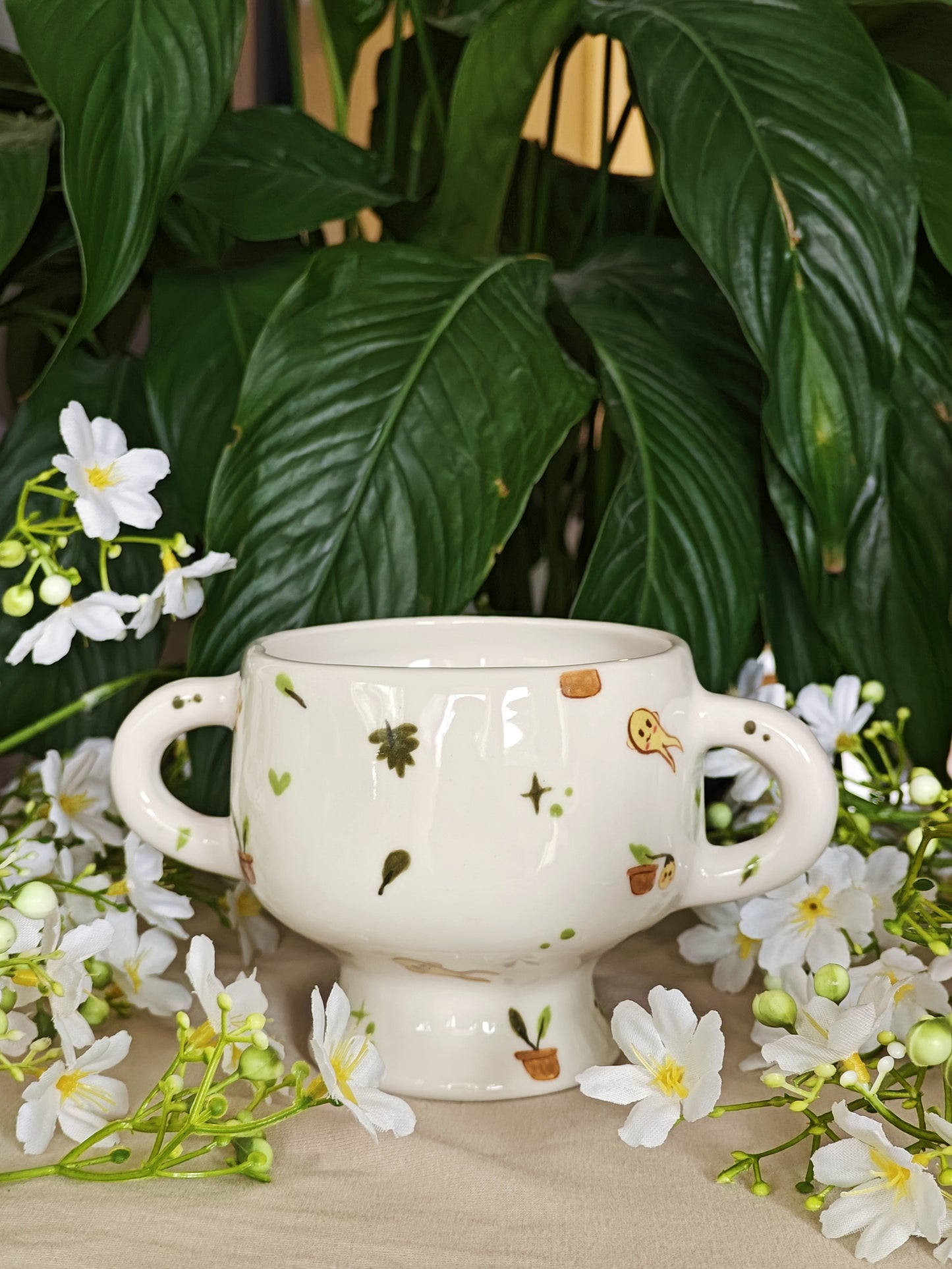 Serial Plant Killer Ceramic Trophy