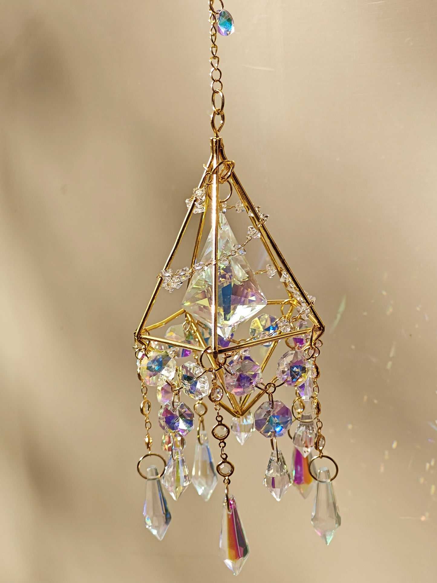 Diamond Cage Sun Catcher