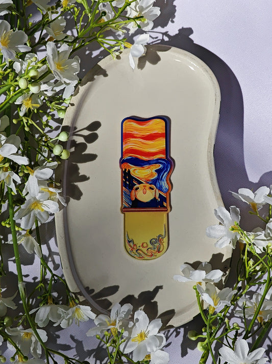 "The Scream" Froggy Bookmark