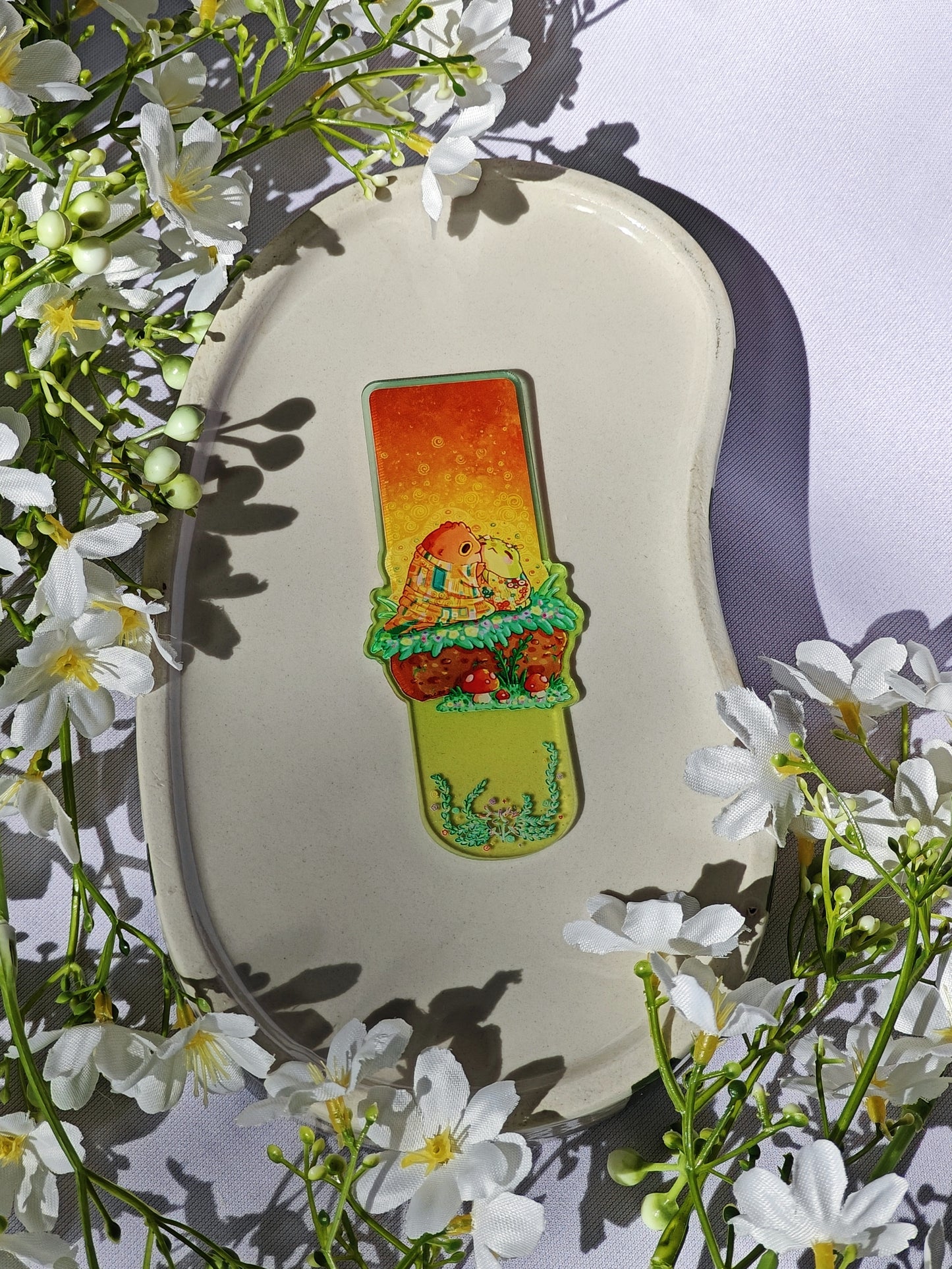 "The Kiss" Froggy Bookmark
