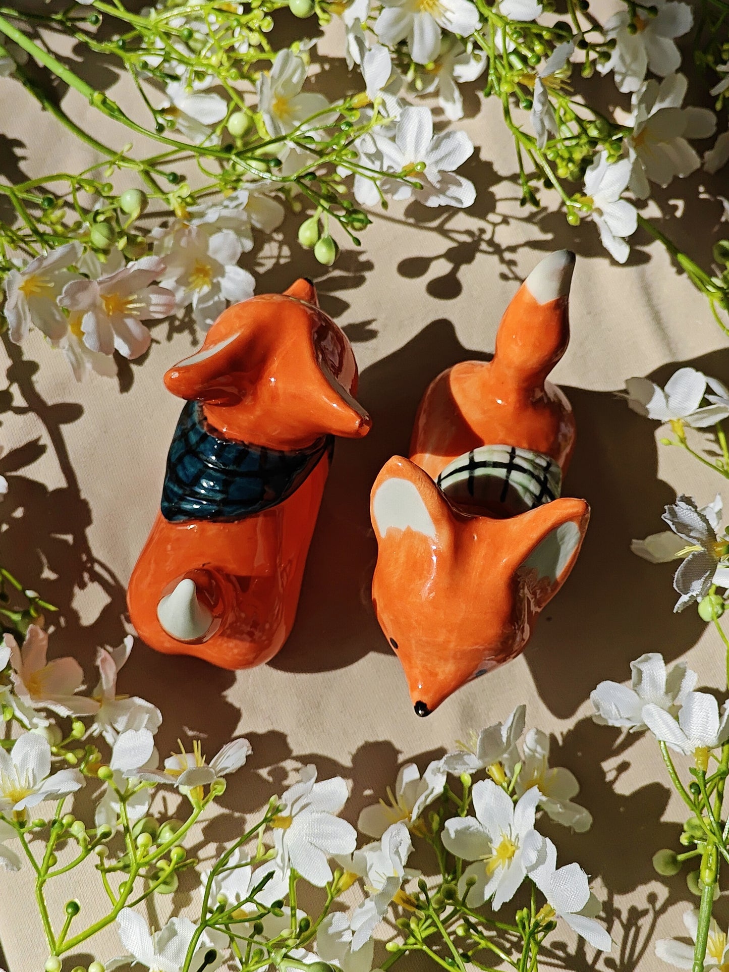 Fox Ceramic Ring Holder