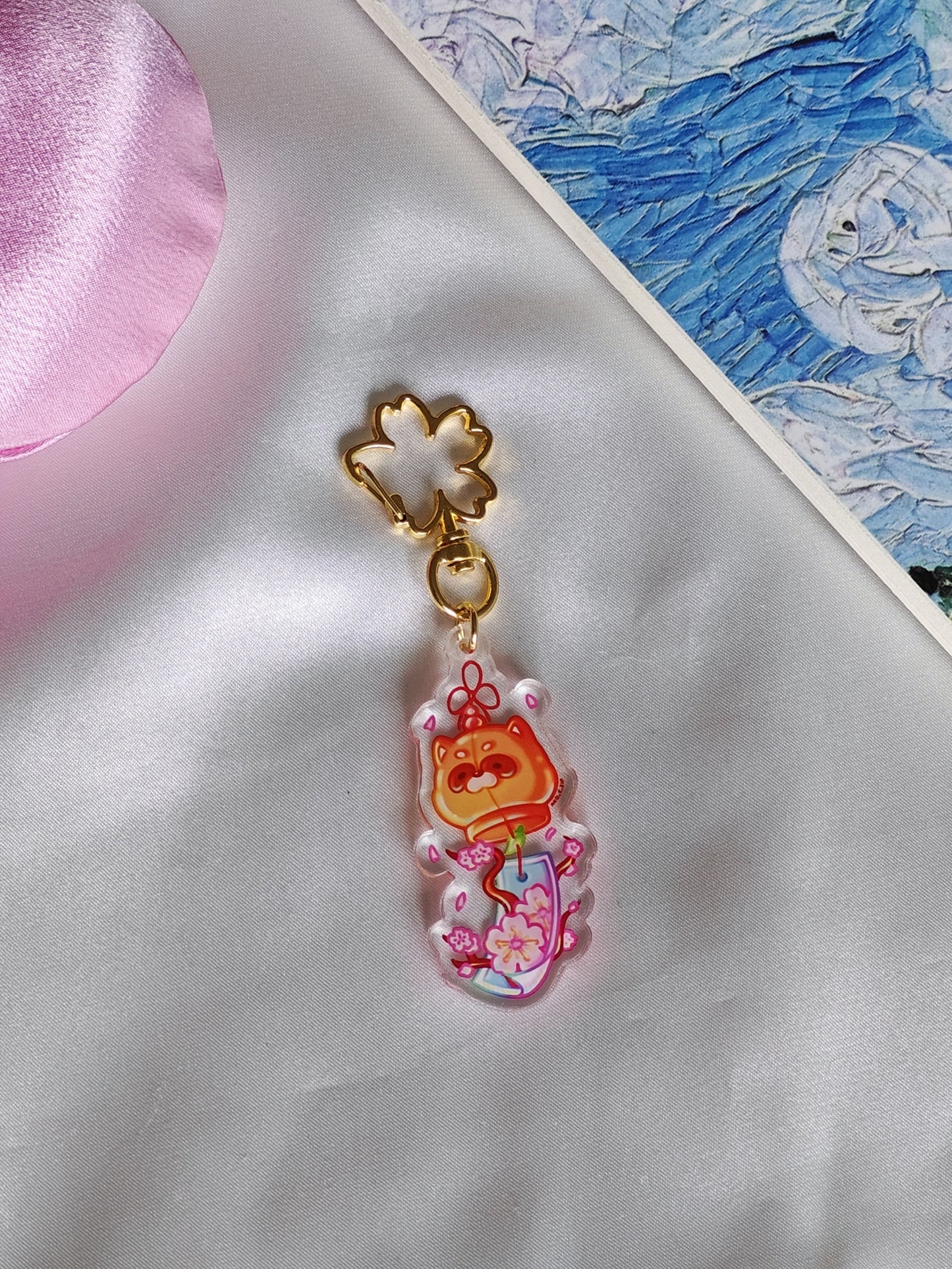 Tanuki Keychain